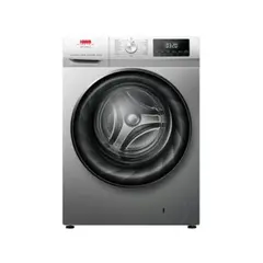 غسالة هام فتحة امامية 10 كيلو فضي Inverter تنشيف 100% 15 برنامج 1400 دورة موديل HMFL10D6S-22