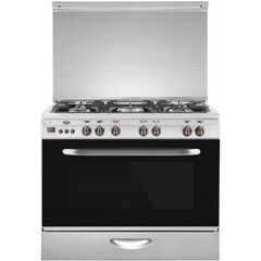 فرن كريازي غاز 60*90 استيل موديل KZ9600SM/2
