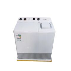 غسالة ايكون 12 كيلو حوضين ابيض موديل WMTT1200