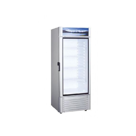 ثلاجة بانكول باب زجاج 30 قدم  لون ابيض موديل LSC-352W