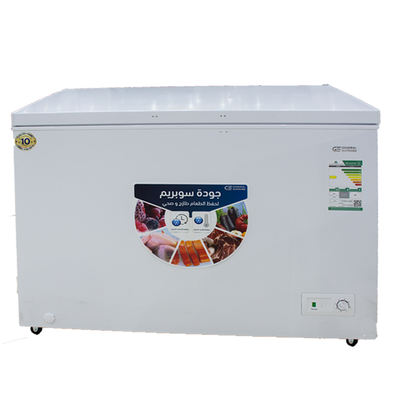 فريزر جنرال سوبريم 11.2 قدم لون ابيض موديل GS- HF562H