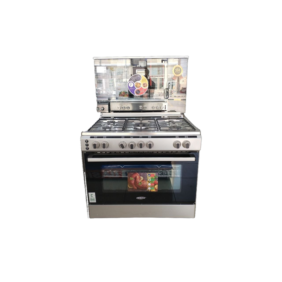 فرن جنرال كلاس 5 عيون , 90 × 60 , تركى , موديل GEN - 9060FS