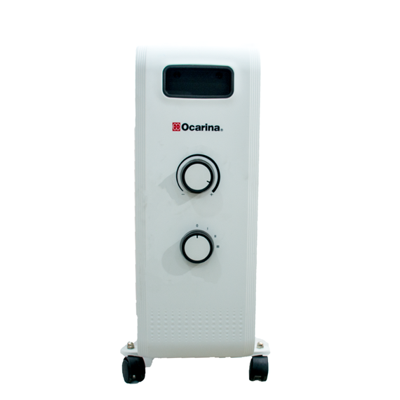 دفاية اوكارينا 5 شمعات 2300 واط  لون ابيض موديل OCRHTSQQZ510, 2 image