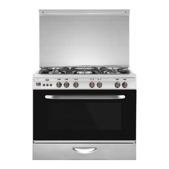 فرن كريازي غاز 60*90 استيل موديل KZ9600SM/2
